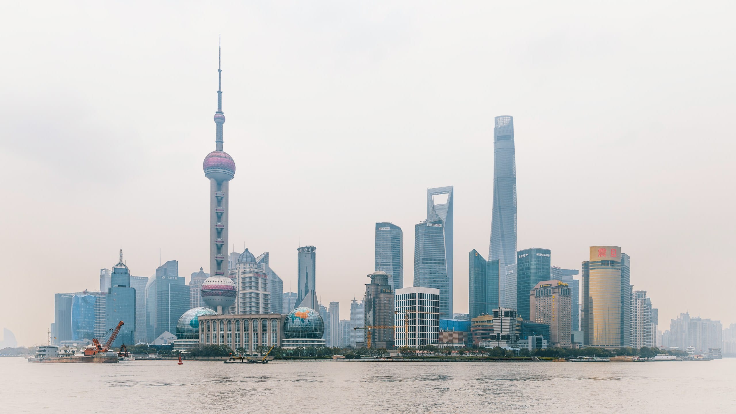 Shanghai at 5:30 a.m., Before the Postcard Starts